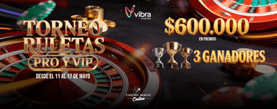 Torneo de Ruletas promotion